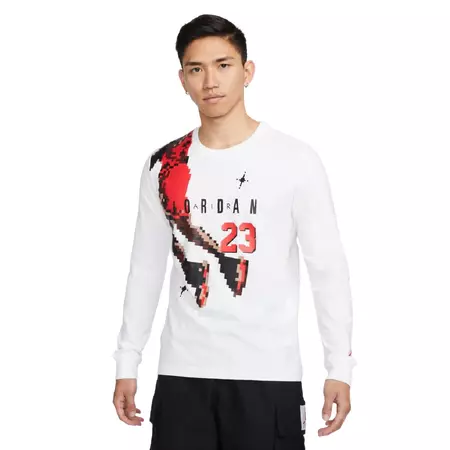 Jordan Brand Holiday Men's Long-Sleeve T-Shirt "White"