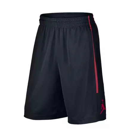 Jordan Double Crossover Short (010/black/gym red)