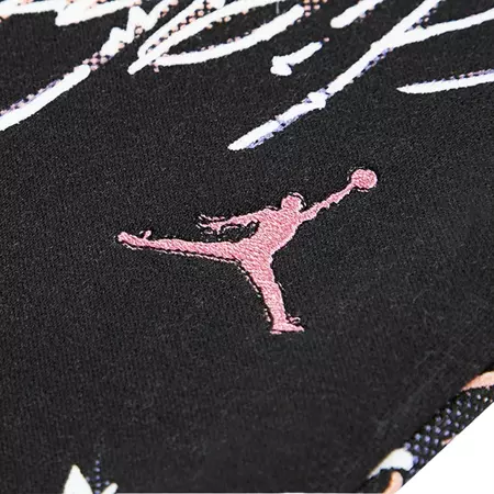 Jordan Girls JDG 23 Throwback SS Fleece Joggers "Black"
