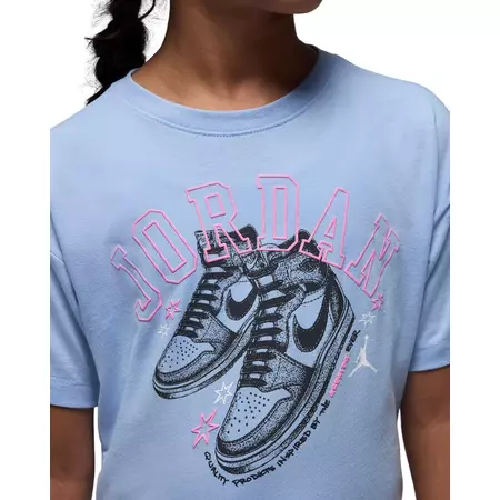 Jordan Girls JDG AJ1 Rookie SS Tee "Colbalt Bliss"