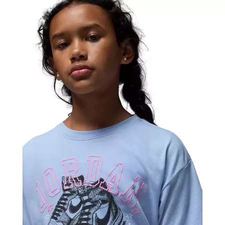 Jordan Girls JDG AJ1 Rookie SS Tee "Colbalt Bliss"