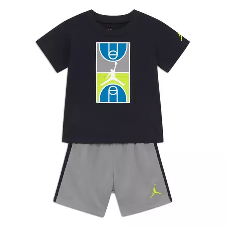 Jordan Infants Court Graphic Tee Set