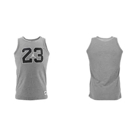 Jordan Kids 23 Etile Big Logo Tank Top "Carbon"