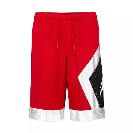 Jordan Kids Blocked Diamond Short (Red)