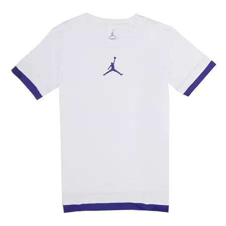 Jordan Kids Double Up Tee (White/Blue)