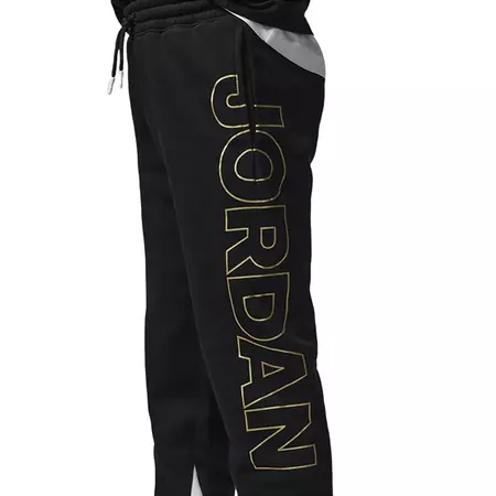 Jordan Kids Holiday Shine Fleece Pants "Black"