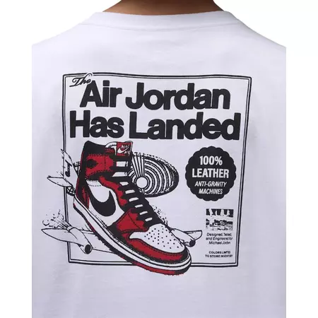 Jordan Kids JDB Air Jordan Has Landed SS Tee "White"