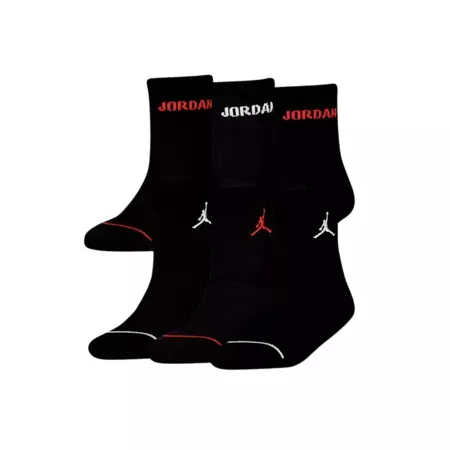 Jordan Kids JHB Legend Crew 6 PPack Socks "Black"