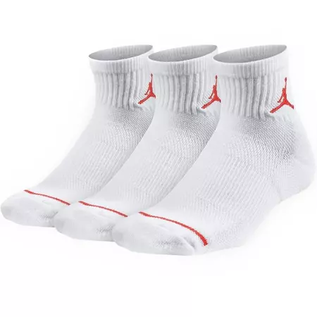 Jordan Kids Jumpman Crew Socks 3 Pair Quarter