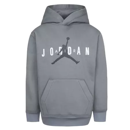 Jordan Kids Jumpman Logo Sustainable Hoodie "Smoke Grey"