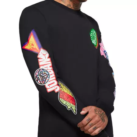 Jordan Photo Long-Sleeve Crew T-Shirt (010)
