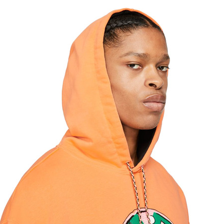Jordan Sport DNA Men's Washed Pullover Hoodie "Atomic Orange"