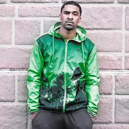 K1X Paradise Windbreaker (green/black)