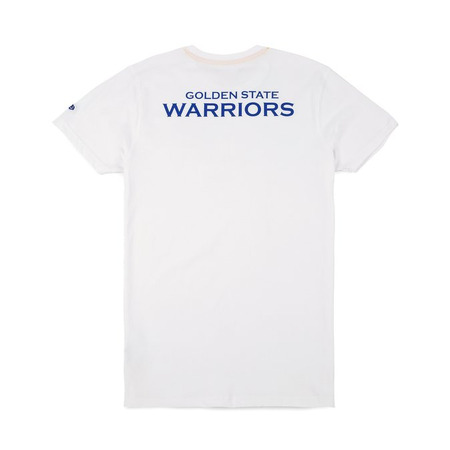 New Era Golden State Warriors WHI Tip Off Chest N Back Tee
