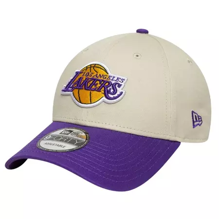 New Era LA Lakers NBA Colour Block 9FORTY "Cream"