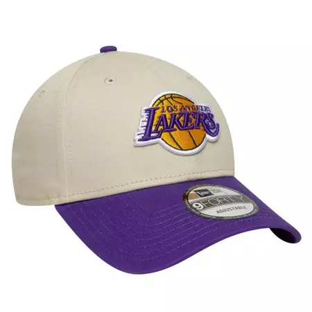New Era LA Lakers NBA Colour Block 9FORTY "Cream"