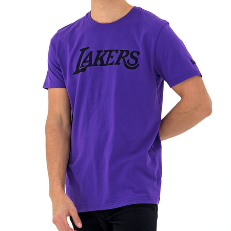 New Era Los Angeles Lakers Pop Logo T-Shirt (Purple)