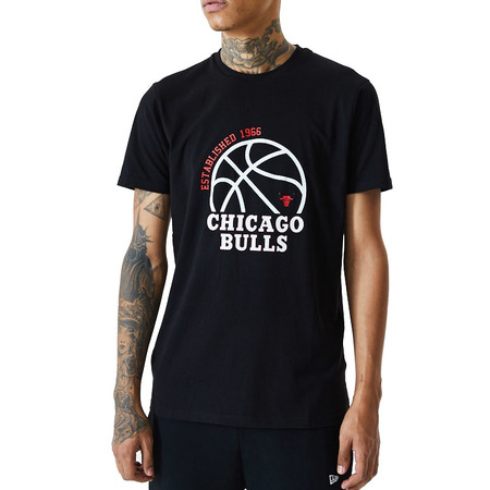 New Era NBA Chicago Bulls Basketball Graphic T-Shirt