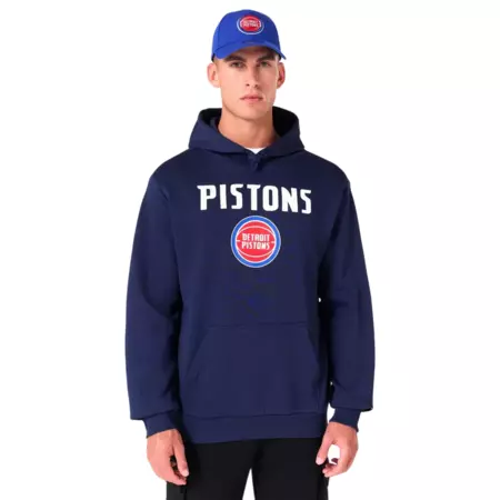 New Era NBA Detroit Pistons Team Logo Regular Hoody