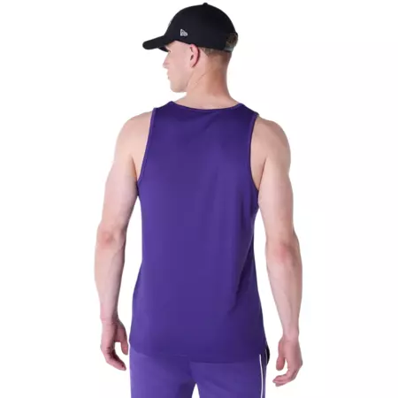 New Era NBA LA Lakers Essentials Tank Top "Purple"