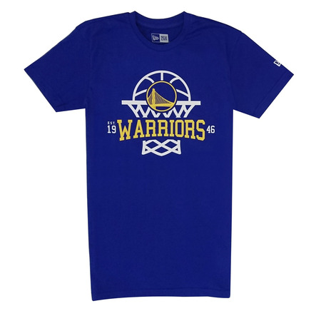 New Era NBA League Net Golden State Warriors Logo Tee