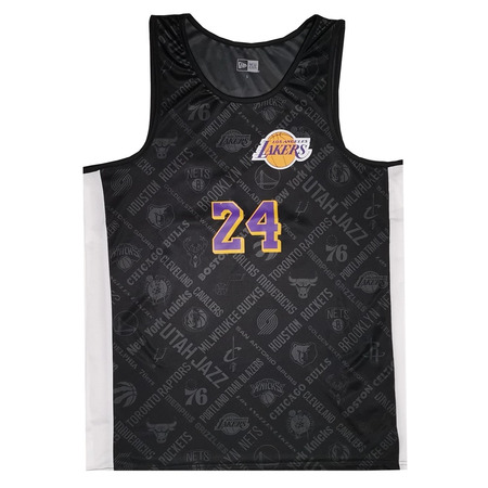 New Era NBA Los Angeles Lakers AOP Team Print Tank # 24 Bryant #