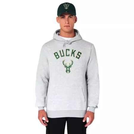 New Era NBA Milwaukee Bucks Team Logo Regular Hoody