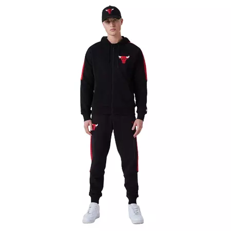 New Era NBA Official Chicago Bulls Logo FZ Hoodie