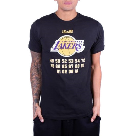 New Era NBA Team Champion Los Angeles Lakers Tee