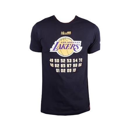 New Era NBA Team Champion Los Angeles Lakers Tee