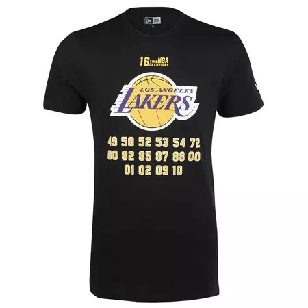 New Era NBA Team Champion Los Angeles Lakers Tee # 23 Lebron#