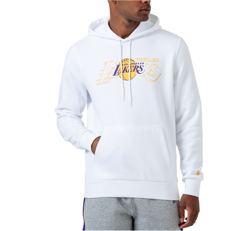 New Era Overlap Los Angeles Lakers Hoody