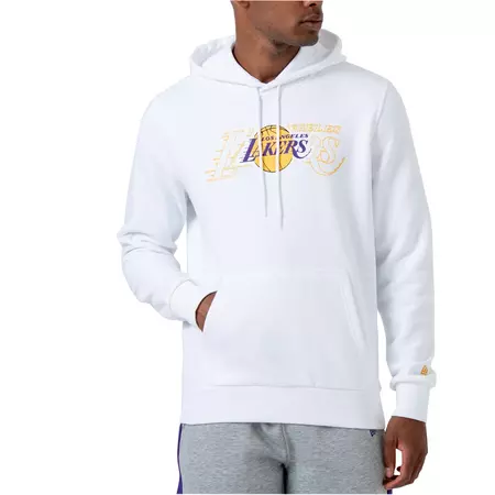 New Era Overlap Los Angeles Lakers Hoody