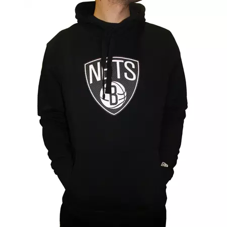 New Era Tip Off Po Hoody Brooklyn Nets BLK