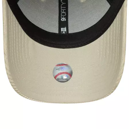 New Era Wmns MLB NY Yankees Cord 9FORTY Adjustable Cap "Cream"