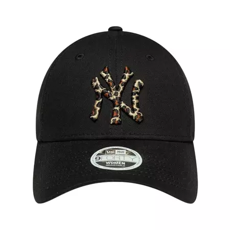 New Era Wmns NY Yankees MLB Leopard Infill 9FORTY "Black"