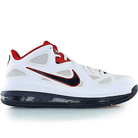Lebron 9 Low "Olympic USA" (101/white/navy/red)