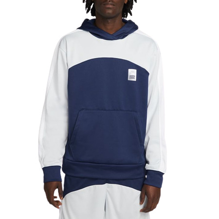 Nike Basketball Therma-FIT Starting 5 Pullover Hoodie "Navy-Grey"
