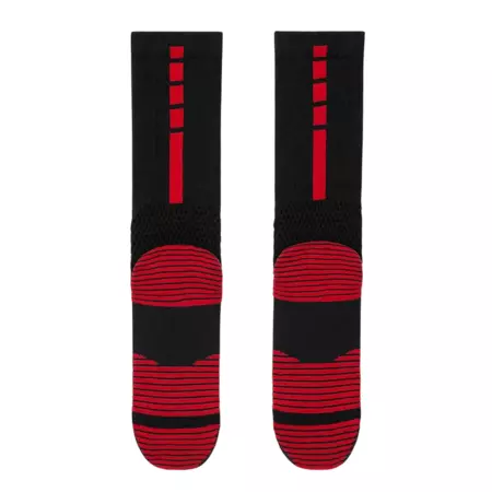 Nike Calcetines Basket U Nk Elite 2.0 Chs Crw 1PR "Black Red"