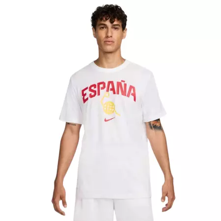 Nike Camiseta España Basket "White Gym Red"