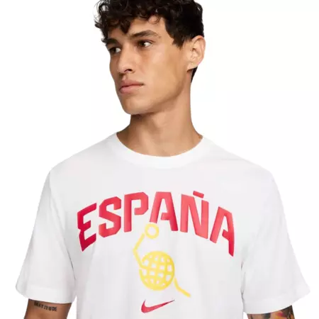 Nike Camiseta España Basket "White Gym Red"