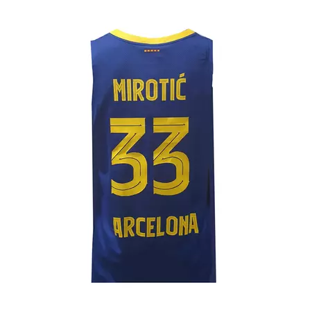 Nike Camiseta FCB Baloncesto # 33 Mirotić #