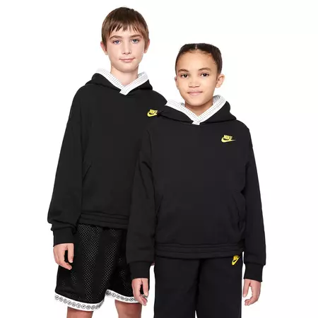Nike Culture of Basketball Kids Reversible Hoodie "Black"