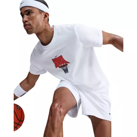 Nike Dri-Fit Basketball T-Shirt "White"