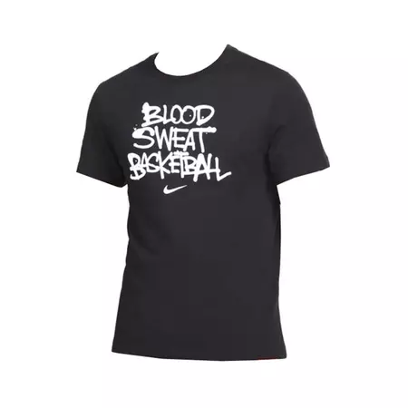 Nike Dri-FIT "Blood, Sweat, Basketball Black"