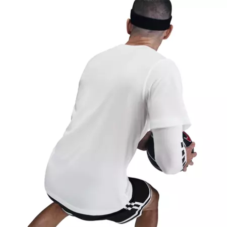 Nike Dri-fit Men's Basketball T-Shirt "White-Pink"