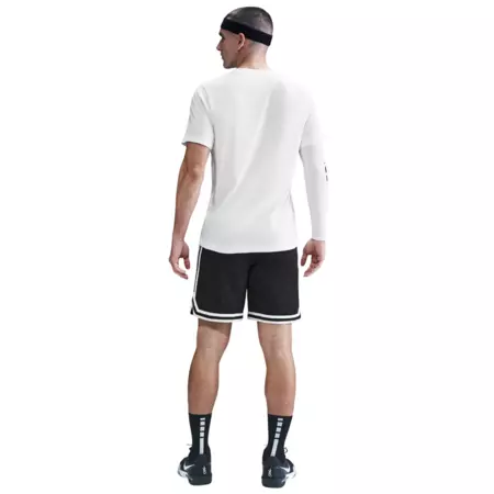 Nike Dri-fit Men's Basketball T-Shirt "White-Pink"