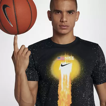 Nike Dry Basketball T-Shirt "Rocket" (010)