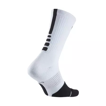 Nike Dry Elite 1.5 Crew Basketball Sock (100/white/black)