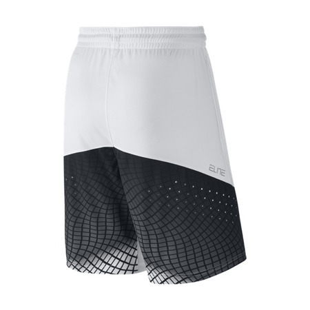 Nike Elite Basketball Short (100/white/black/metallic silver)